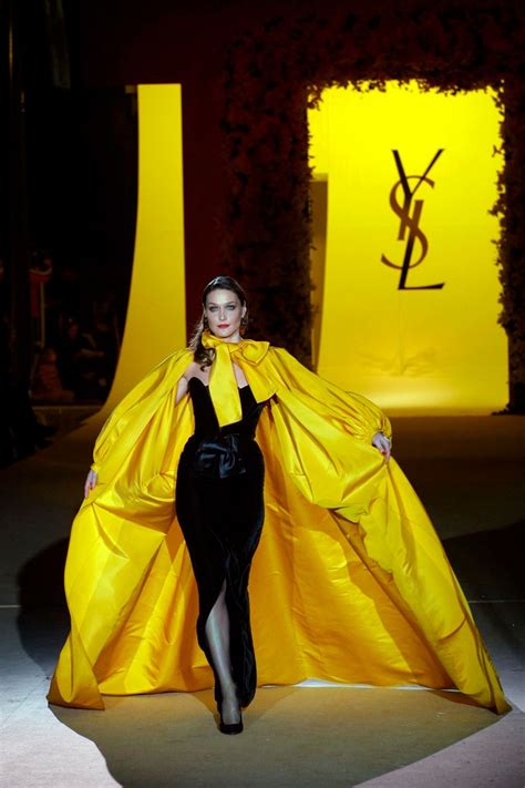 fashion channel yves saint laurent haute couture|yves saint laurent waist.